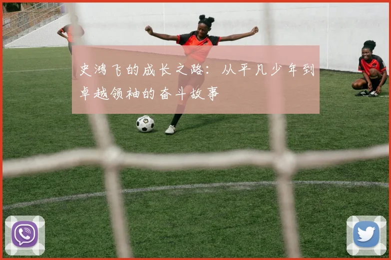 史鸿飞的成长之路：从平凡少年到卓越领袖的奋斗故事